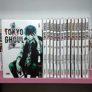 Mangá Tokyo Ghoul Vol. 1, 2, 3, 4, 5, 6, 7, 8, 9, 10, 11, 12, 13 e 14 / Panini / Sui Ishida