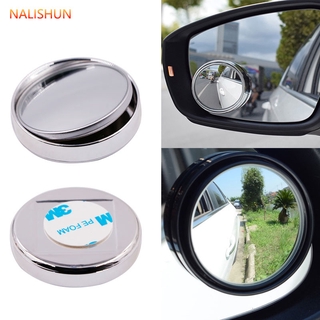 Carro 360 Graus Sem Moldura Espelho De Ângulo Circular Convexo Pequeno Redondo Cego (1)