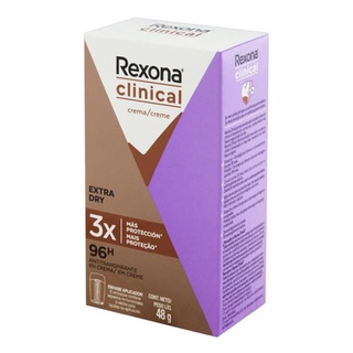 Desodorante Rexona Clinical Fem Extra Dry 48gr
