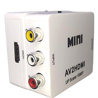 Mini Adaptador Conversor Av2hdmi 1080p