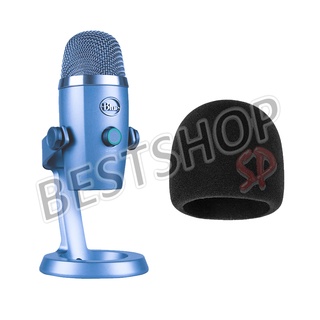Espuma Capinha antipuff microfone Blue Yeti NANO - Filtro Pop Filter