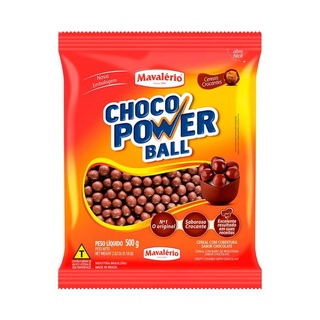 Choco Power Ball Chocolate pacote 500g Mavalerio