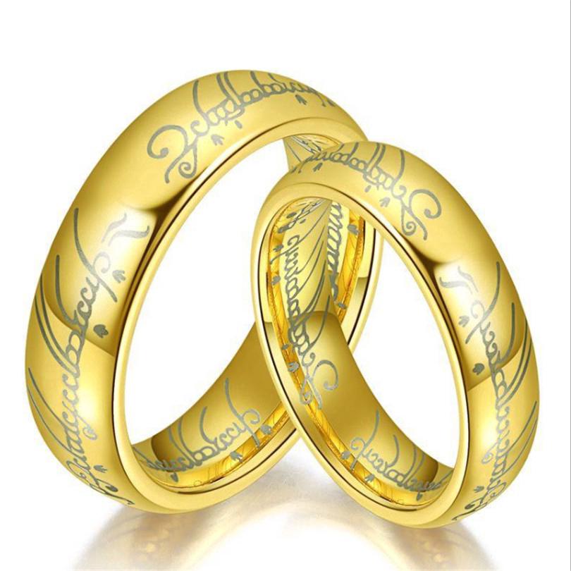 Anel De Casal Masculino E Feminino Senhor Dos Homens | Men's Ring Couple Ring Lord Men's and Women's Rings