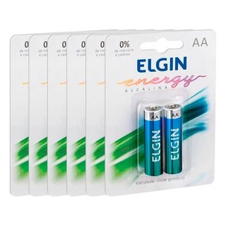Pilha Elgin Alcalina Energy AA C/2 - 2 Pilhas