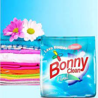 Lava Roupas 400g Bonny Clean Embalagem Econômica Sabão em Pó
