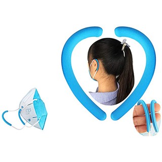 5 Pares Máscara Reutilizável Silicone Macio Protetores De Ouvido Ganchos Da Orelha Adequado Para Universal Facial Evitar A Dor Invisível Proteção Earmuffs (5)