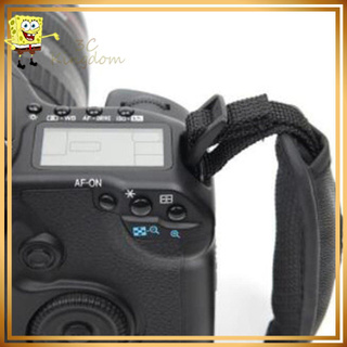 Punho de PU Camera Alça de Mão de pulso Strap Belt para Nikon para Canon DSLR Camera (7)