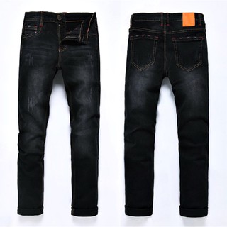 Calca Jeans Masculina Preta Slim com Elastano Laycra Melhor Preco (7)