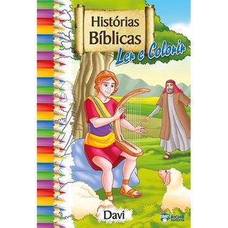 Ler e Colorir - Histórias Bíblicas - Davi