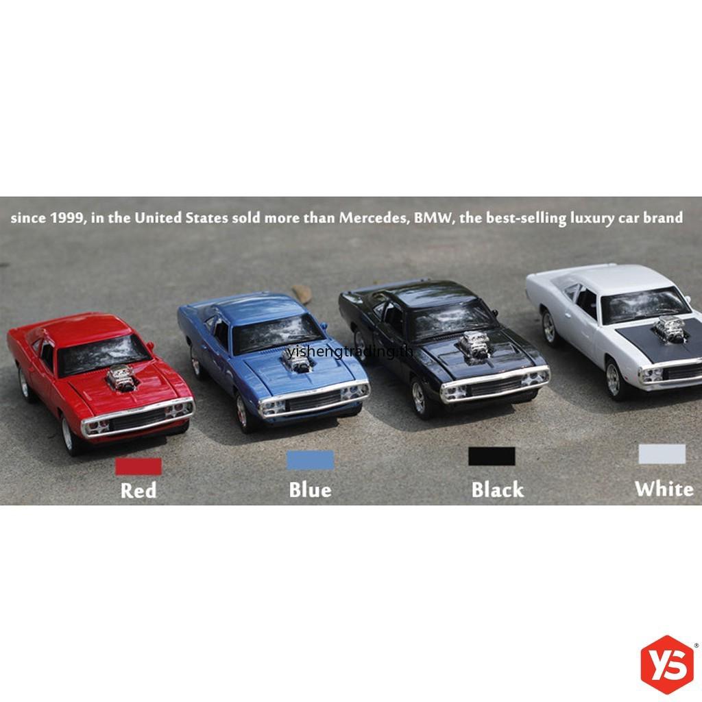 1:32 Scale Dodge Charger -Fast Furious Dom Miniatura Carrinho de colecao ferro Diecast (9)