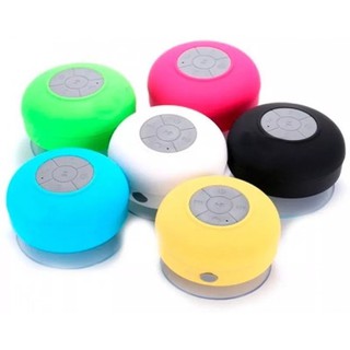 Mini Caixa Caixinha Som Prova Água Bluetooth Mp3 Usb Ventosa Speaker Chuveiro Banheiro
