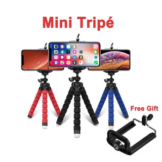 mini tripé articulável para celular/cameras completo