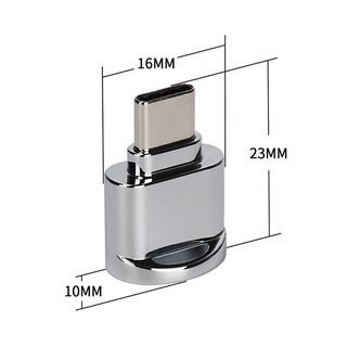 Leitor De Cartões Tipo C AFUNTA MicroSDHC MicroSDXC USB-Para SD Adaptador De Cartão De Memória CEP (9)