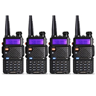 Kit 4 Radio Comunicador Baofeng Dual Band Walk Talk Uv5r (1)