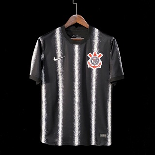 Camisa Corinthians Reserva Preta Segundo Uniforme 2021/2022 Original Autentica Pronta Entrega (1)