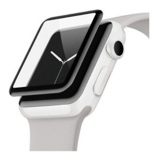 Película silicone 3d Relógio Apple Watch 38mm 40mm 42mm 44mm F8 F9 X6 X7 IWO (OUTROS) + Kit de limpeza