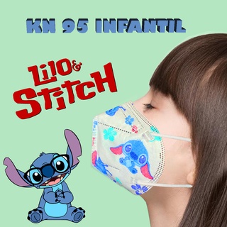 Máscaras Infantil Kn95 Proteção 5 Camada Respiratória Pff2 (2)