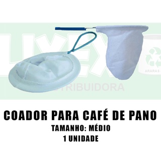 Coador para Café Pano - Médio com Cabo