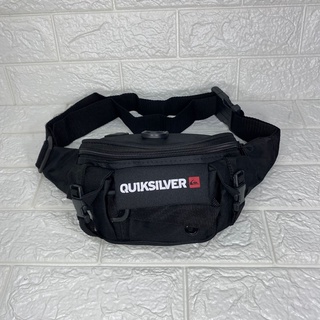 Pochete De Ombro Transversal Bag Quiksilver Preta Masculina Com 5 Compartimentos - Black Friday