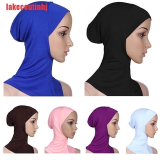 Lr-Pulseira Feminina Muçulmana De Algodão / Cobertura Total / Chapéu Islâmica / Hijab / Caveira