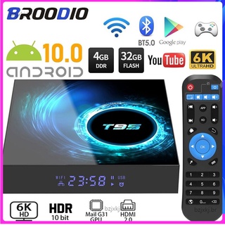 Tv box inteligente t95, android 2020, 4g, 64gb, 10.0 gb, 6k, youtube, media player, 128g, wi-fi, set-top 2gb, 16gb