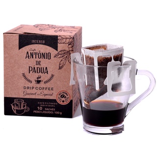 Drip Coffee Café Antônio de Pádua - Caixa com 10 Saches - ENVIO IMEDIATO
