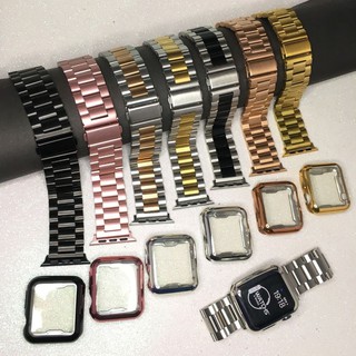 Pulseira em aço inoxidável para apple watch e smartwatch 38mm 40mm 42mm 44mm (2)