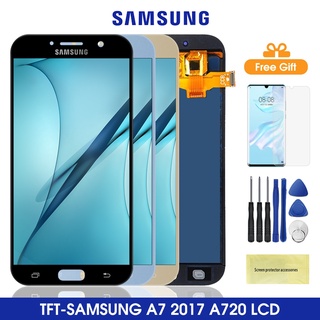 【Fast delivery】A720 Lcd For Samsung Galaxy A7 2017 LCD Display Touch Screen Digitizer Assembly For Samsung A720 A720F SM-A720F Lcds