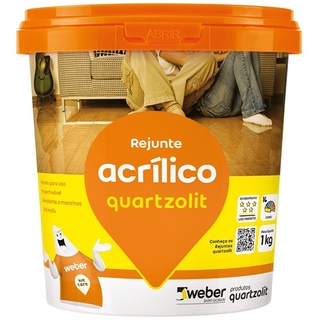 Rejunte Acrílico Argila 1 Kg Anti Fungo Quartzolit.