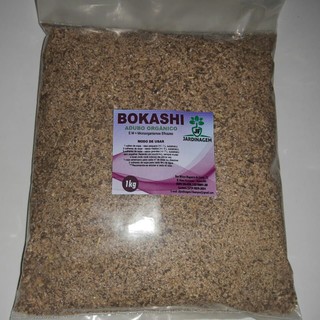Bokashi Fertilizante Para Orquídeas Bonsais Flores Plantas em Geral 1Kg