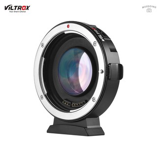 【musd】Viltrox EF-M2II Auto Focus Lens Mount Adapter 0.71X for EOS EF Lens to Micro Four Thirds (MFT, M4/3) Camera