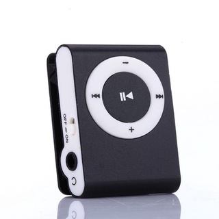 Mini Clip Metal MP3 Player Esporte Música Suporte Digital TF Card MP3 USB 2.0