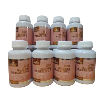 Acido Hialuronico Colageno Tipo 2 100 cápsulas Pele Firme Com Vitamina C 1 frascos Denature (3)