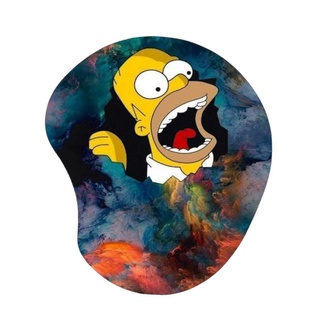Mouse pad Homer simpsons galaxia ergonomico