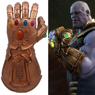 Manopla do Infinito Cosplay Braço Os Vingadores 4 Endgame Homem de Ferro Thanos Látex presente infantil (7)