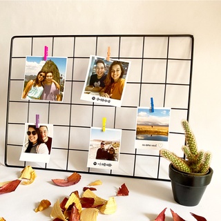 Memory Board + 8 Fotos Polaroids + 8 Mini Prendedores *LER DESCRIÇÃO* (2)