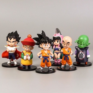 Dragon Ball Bonecos Miniaturas Goku Vegeta Kuririn Piccolo Dbz Bragonball GT (1)