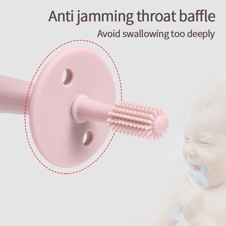 Escova De Dentes Infantil De Silicone Flexível Com 2-12 Anos Escova De Dentes Para Crianças (8)