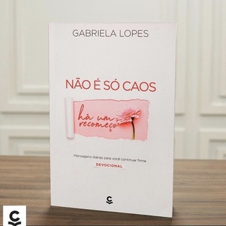 Livro Não É Só Caos - Gabriela Lopes (2)