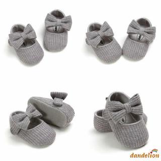 ✨ -Sapatos De Berço Sola Macia Para Criança Bebê Meninas Princesa Com Laço E Amante (2)