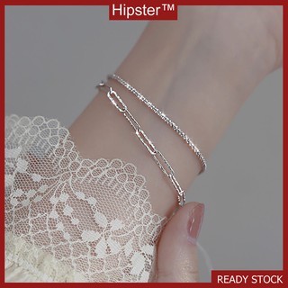 925 Silver Bracelet Women, Light Luxury High-Grade Bracelet