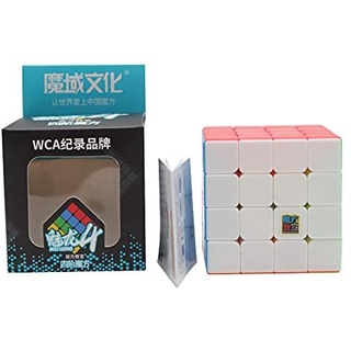 Cubo Mágico Moyu Cubic Mofang Jiaoshi Meilong 4 4x4 Quatro Camadas Cubos Mágicos Mfjs 4x4 X 4 Cubo Multicolour Stickerless