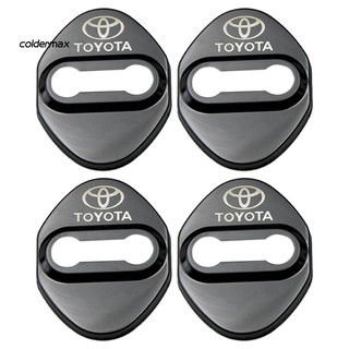 Cd08-4 Peças Capa De Proteção De Fechadura De Porta De Carro De Aço Inoxidável Para Toyota Camry Corolla (7)