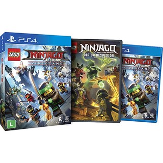 Lego Ninjago + Filme - Em Português - Midia Fisica - Ps4 - Novo - Lacrado