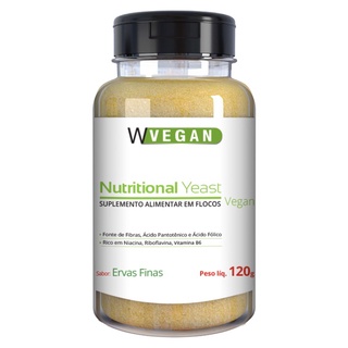 Nutritional Yeast Flocos Sabor Ervas Finas 120g WVegan