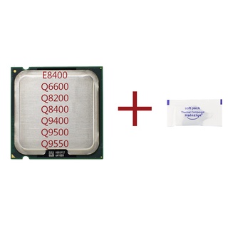 Intel E8400 Q6600 Q8200 Q8400 Q9500 Q9550 + Pasta Térmica / Core 2 Duo / Core 2 Quad
