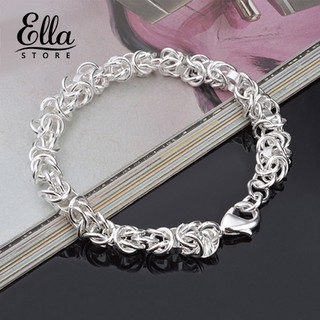 (Bt2) Pulseira Feminina Prata Esterlina 925 | [BT2]Bracelet Women 925 Sterling Silver Chain Jewelry (2)