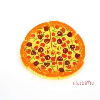 -6 Pçs Brinquedo Criativo de Pizza / Comida de Faz de Conta / Presente para Festa (8)