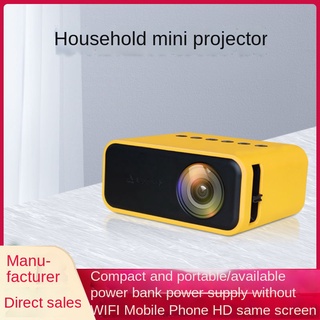Mini Projetor Home Theater Mobile Phone WiFi Smart Hd Sem Fio p023