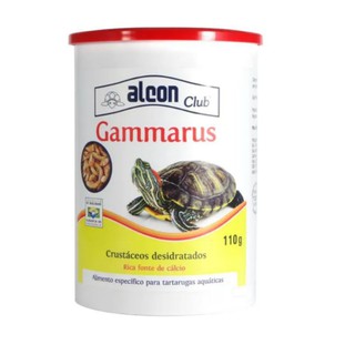 Camarão Desidratado Alimento para tartarugas Gammarus Alcon 110g